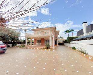 Exterior view of House or chalet for sale in Elche / Elx  with Air Conditioner and Private garden