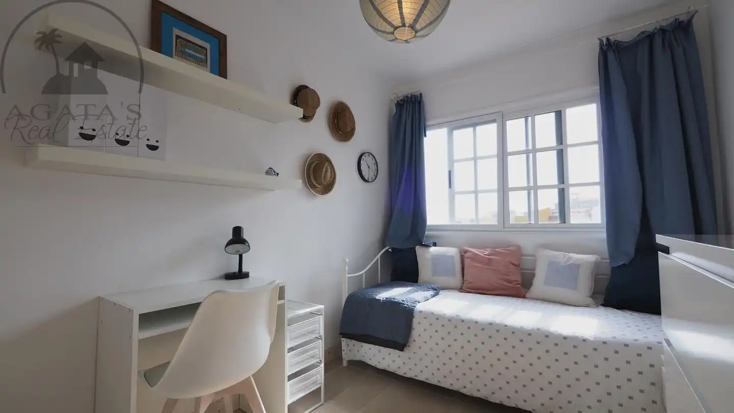 Schlafzimmer von Haus oder Chalet zur Miete in Los Silos mit Terrasse