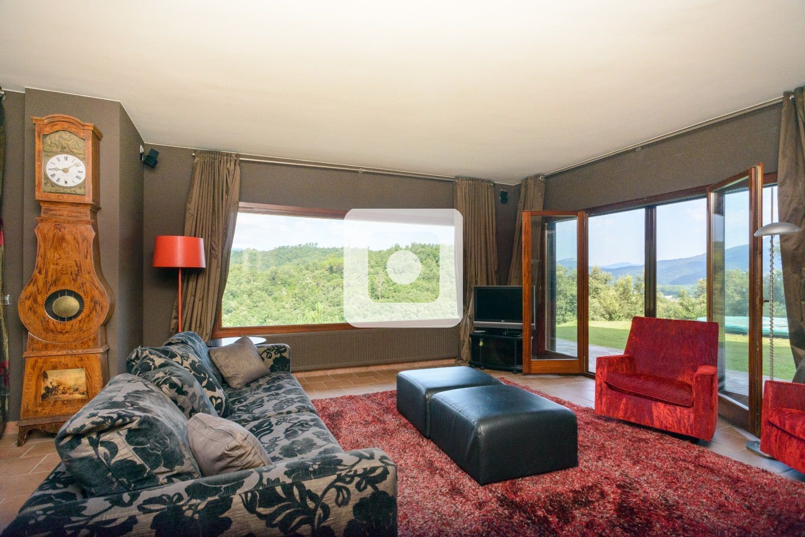 Living room of House or chalet for sale in Bescanó  with Heating, Private garden and Parquet flooring