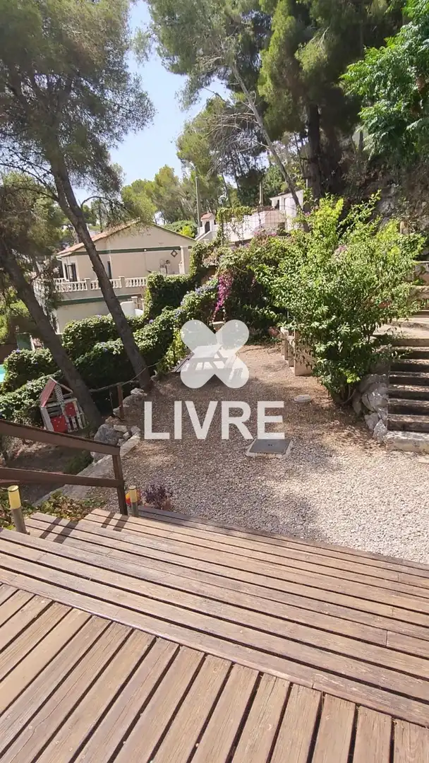 Jardín de Casa o chalet en venta en Cunit con Aire acondicionado, Calefacción y Piscina