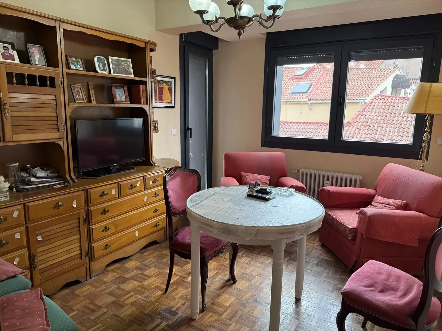 Living room of Flat for sale in Valladolid  with Heating, Terrace and Storage room