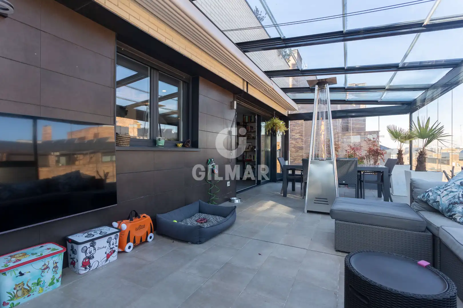 Terrace of Attic for sale in Madrid  with Heating, Private garden and Storage room