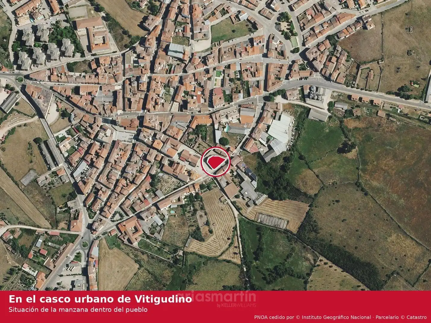 Vista exterior de Edificio en venta en Vitigudino, Salamanca