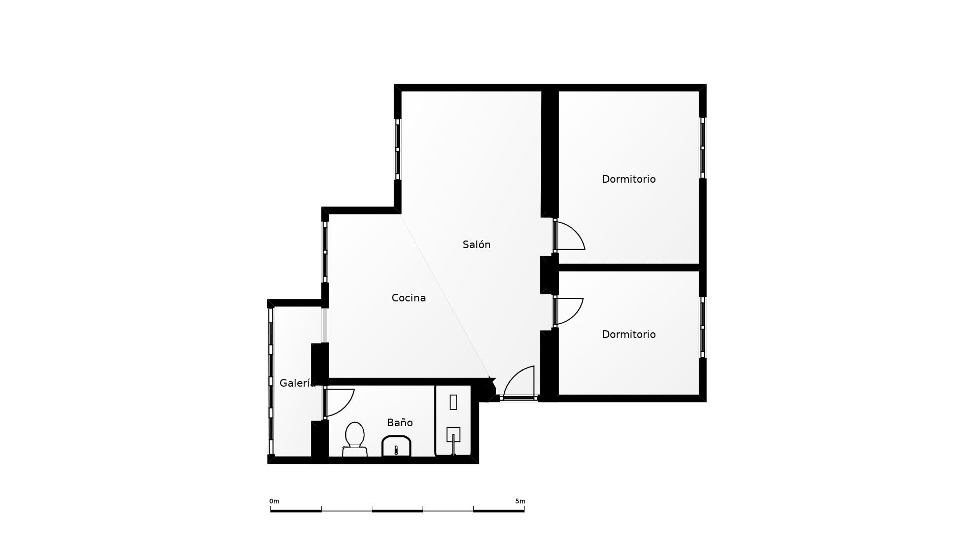 Pis en venda en  Almería Capital