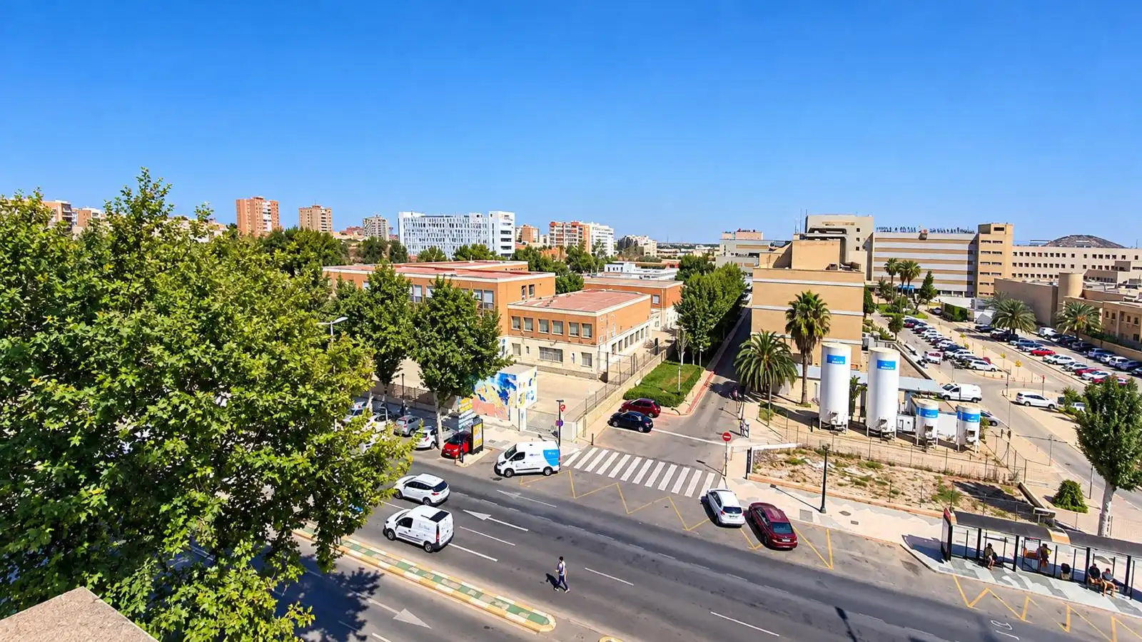 Vista exterior de Piso en venta en Cartagena con Amueblado, Horno y Lavadora