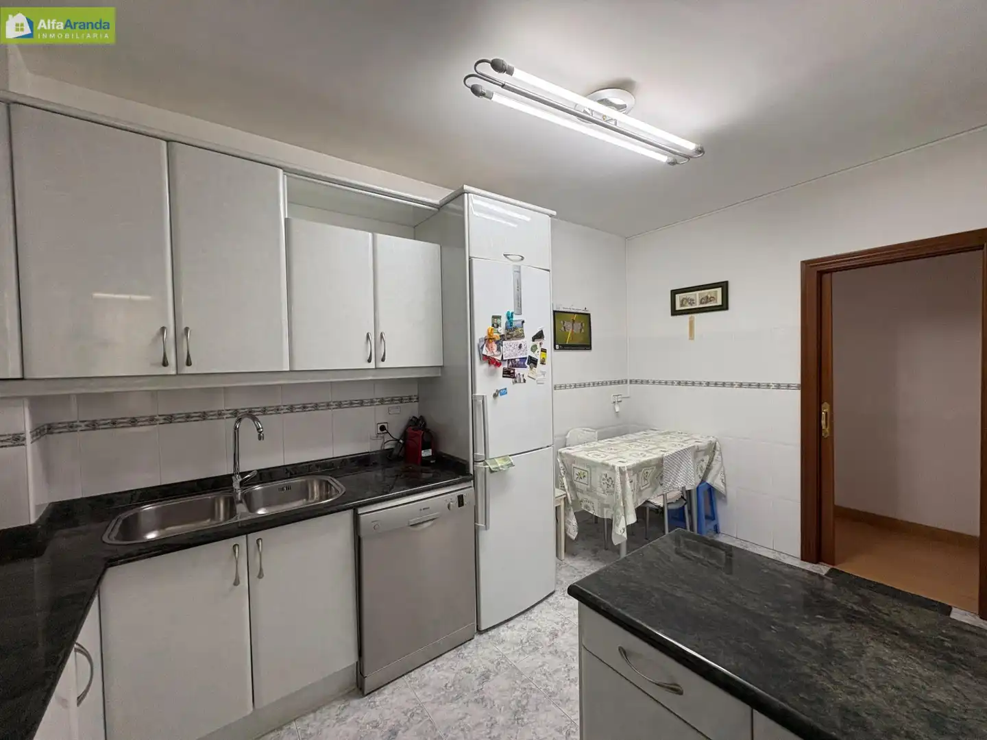 Kitchen of Flat for rent in Aranda de Duero  with Heating, Storage room and Furnished