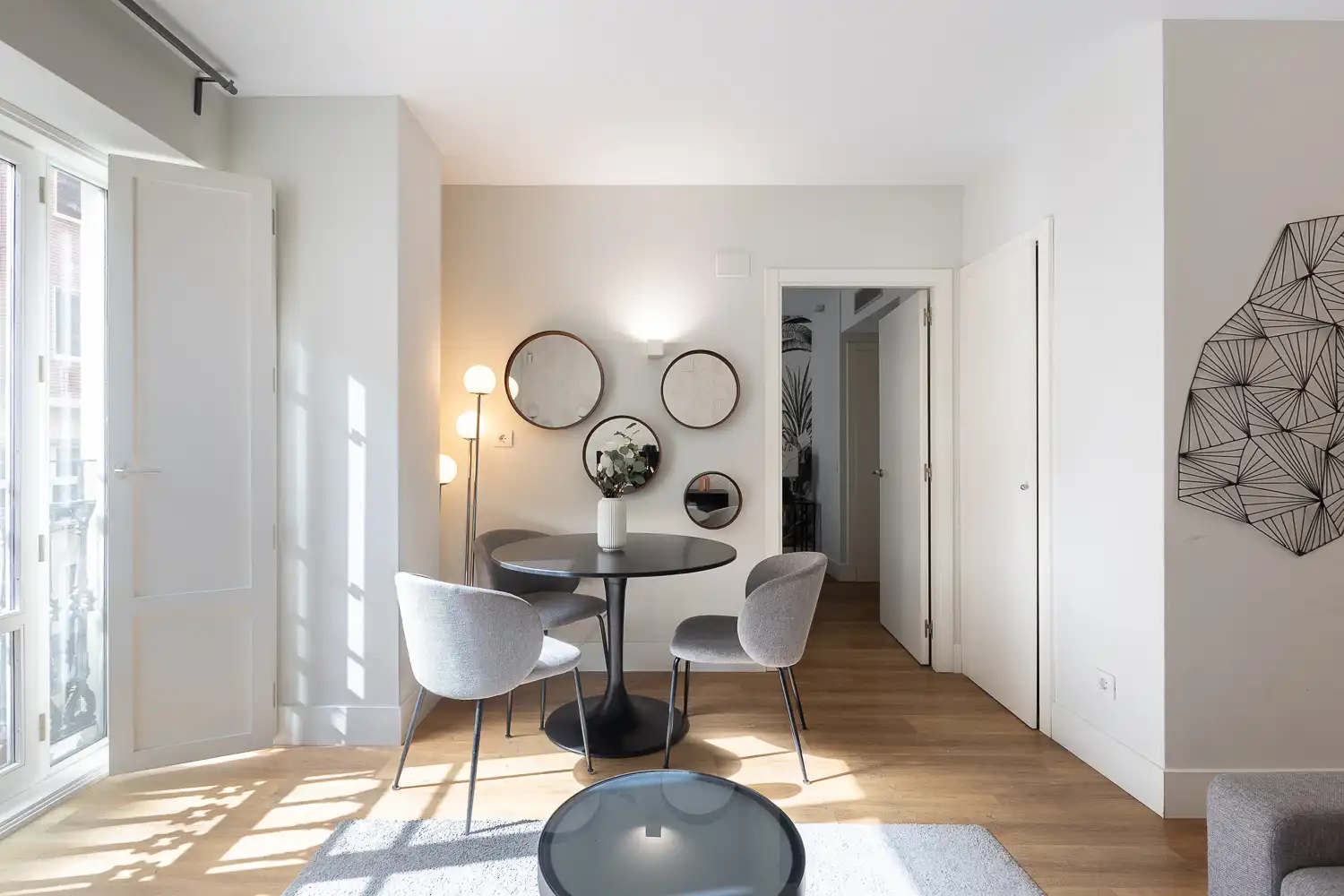 Comedor de Piso de alquiler en Valencia con Aire acondicionado, Calefacción y Jardín privado