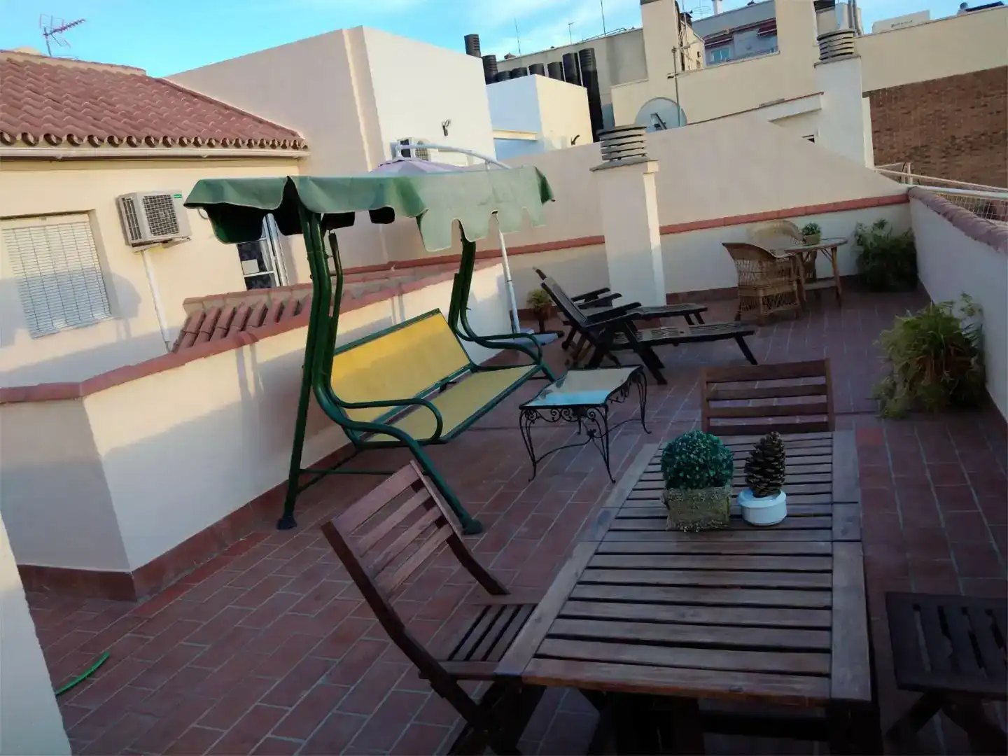 Terrassa de Àtic de lloguer en Málaga Capital amb Aire condicionat