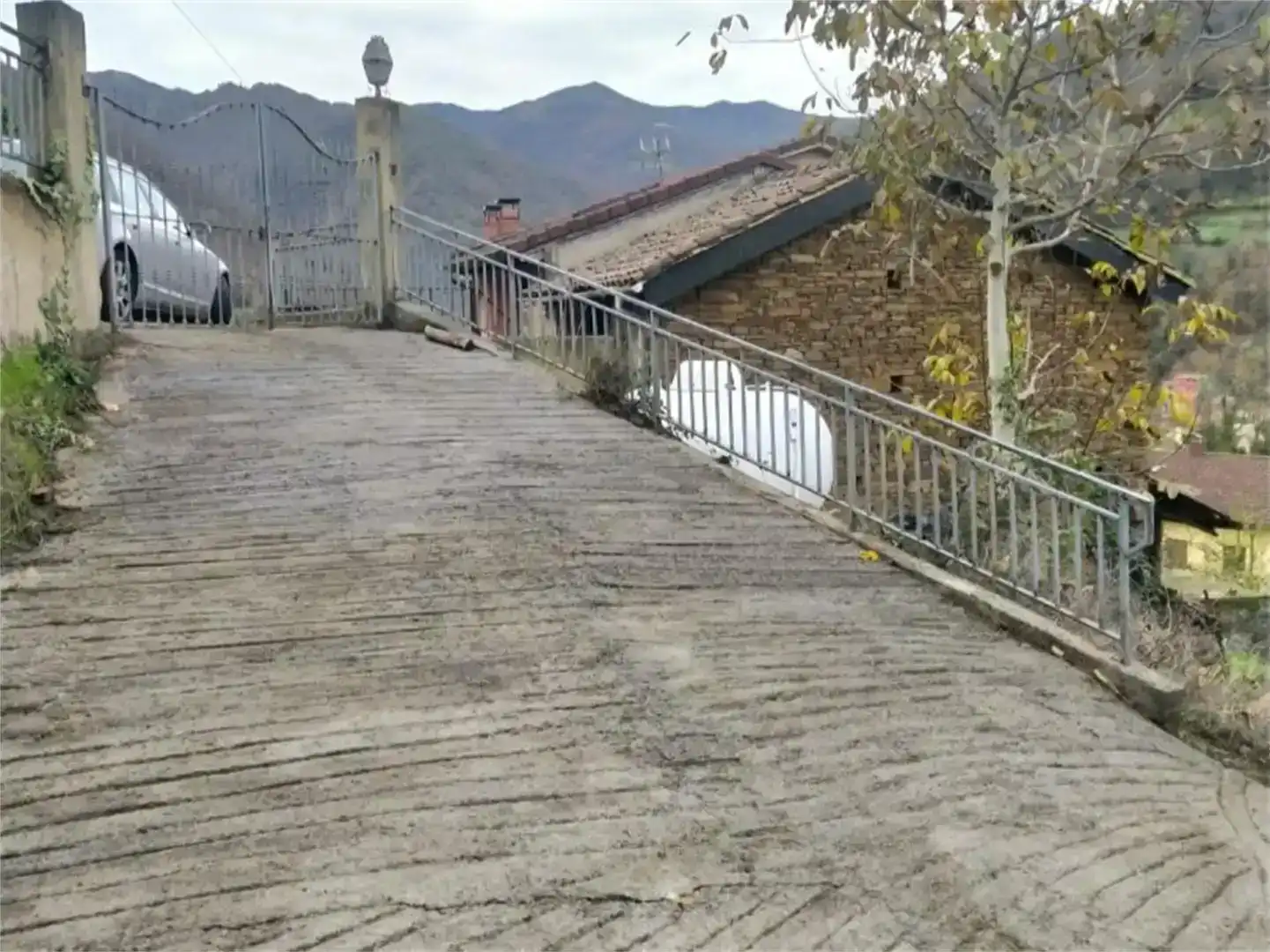 Terraza de Casa o chalet en venta en Aller