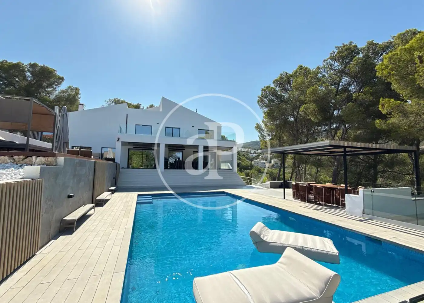 Vista exterior de Casa o chalet de alquiler en Calvià con Aire acondicionado, Calefacción y Jardín privado