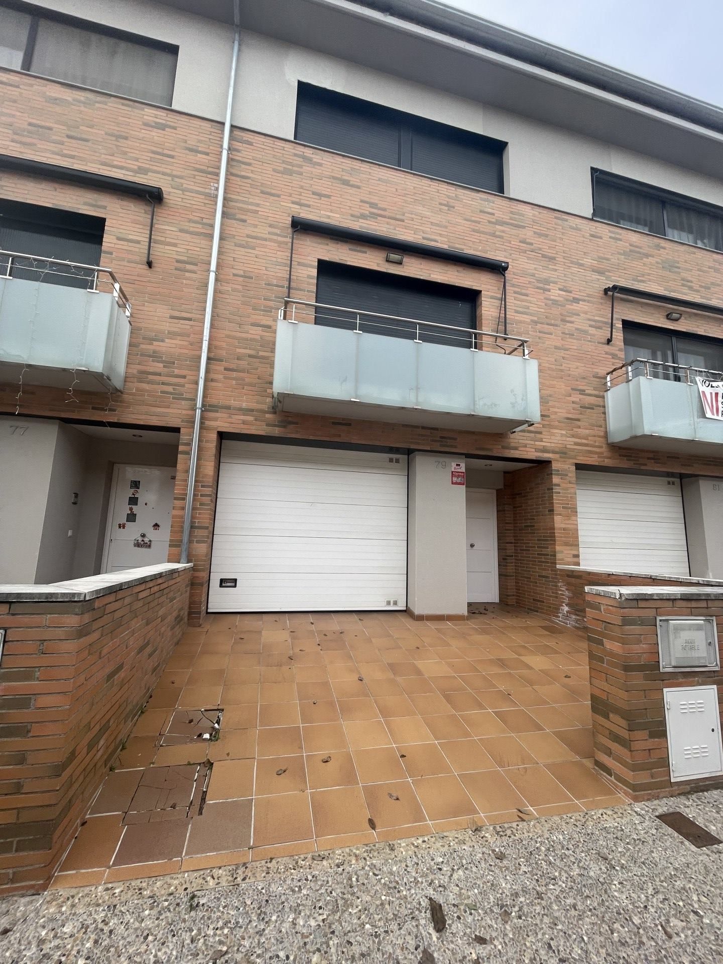 Exterior view of Single-family semi-detached to rent in Sarrià de Ter  with Air Conditioner, Heating and Balcony