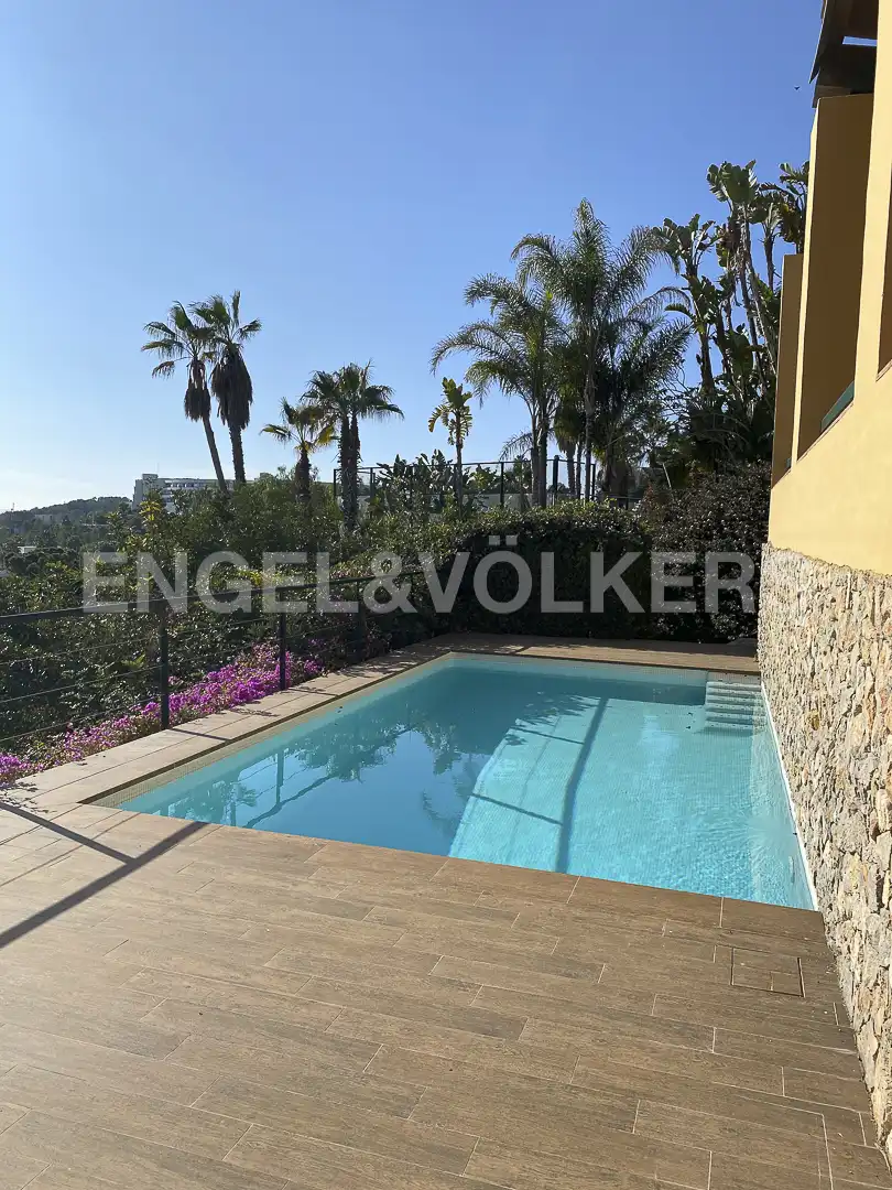 Piscina de Casa o chalet de alquiler en Sitges con Calefacción, Jardín privado y Terraza