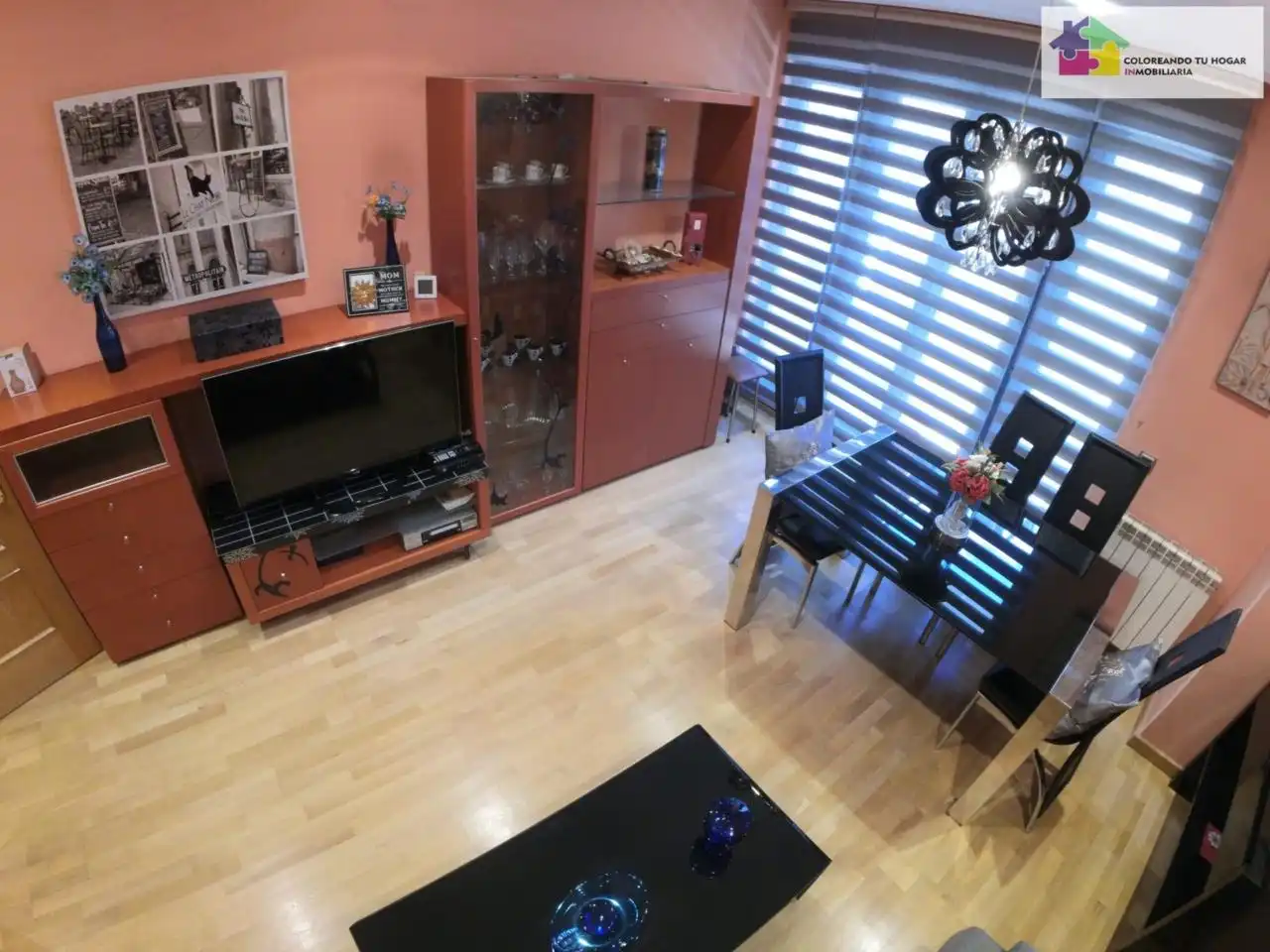Wohnzimmer von Wohnung zur Miete in León Capital  mit Heizung, Parkett und Terrasse