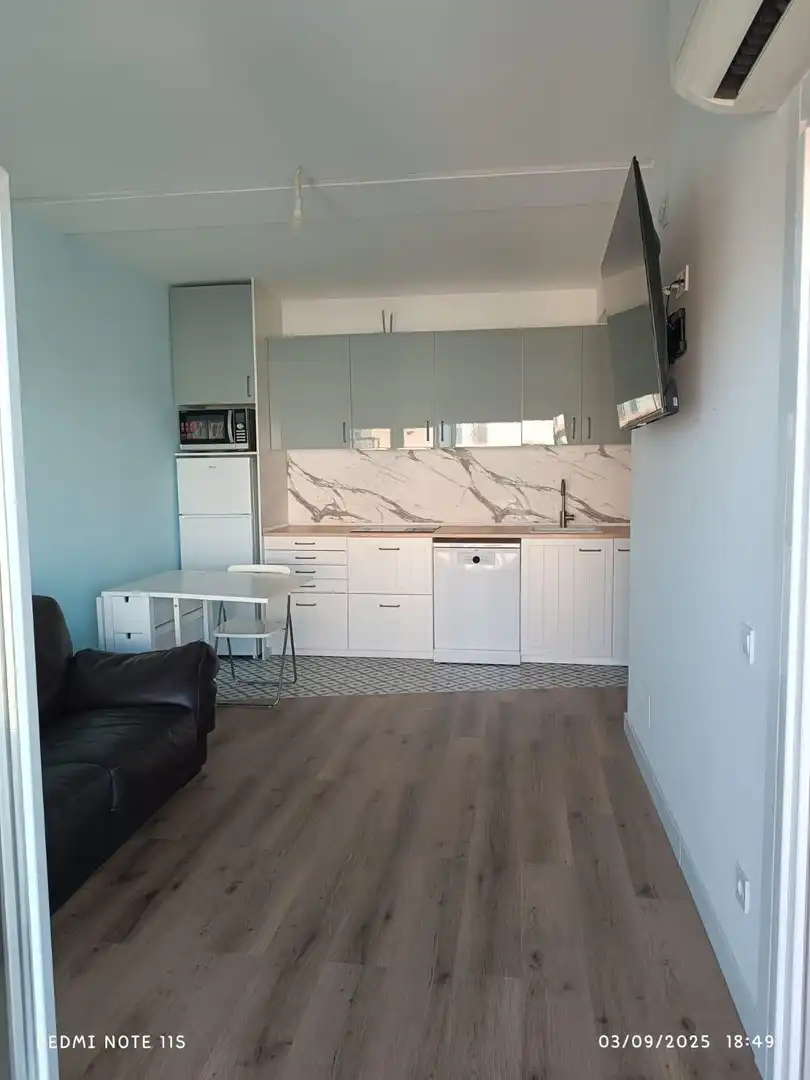 Cocina de Apartamento de alquiler en Cartagena con Aire acondicionado, Calefacción y Terraza