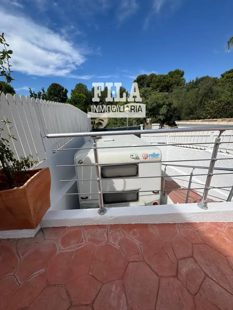 Chalet con piscina en venta en La Pobla de Montornès, imagen 26