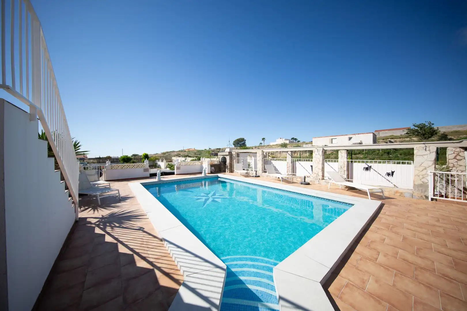 Piscina de Casa o xalet en venda en Mutxamel amb Aire condicionat, Calefacció i Jardí privat