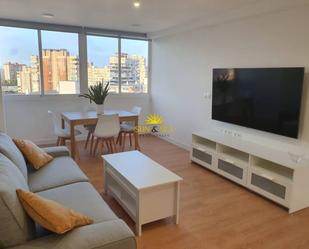 Living room of Apartment to rent in Alicante / Alacant  with Air Conditioner, Heating and Swimming Pool
