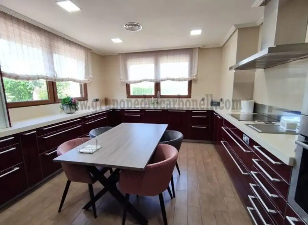 Cocina de Casa o chalet en venta en Aspe con Aire acondicionado, Jardín privado y Piscina