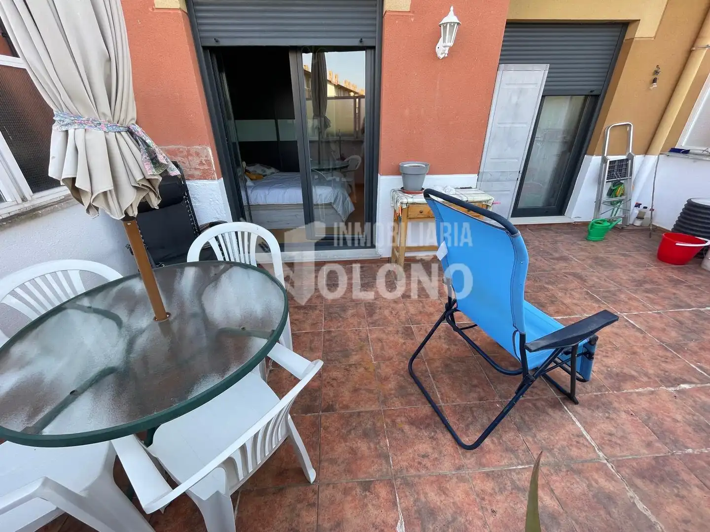 Terraza de Apartamento en venta en Castañares de Rioja con Calefacción, Parquet y Terraza