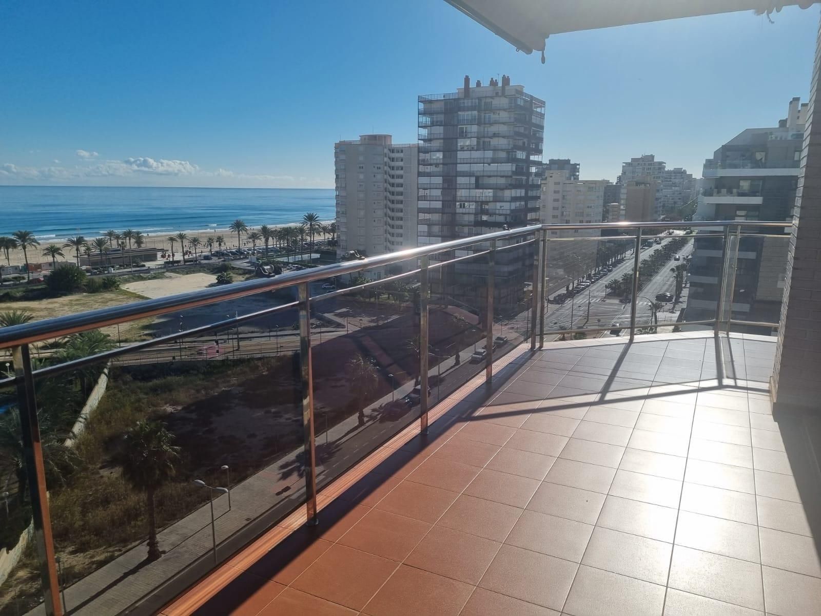 Terrace of Flat to rent in Alicante / Alacant  with Air Conditioner, Heating and Private garden