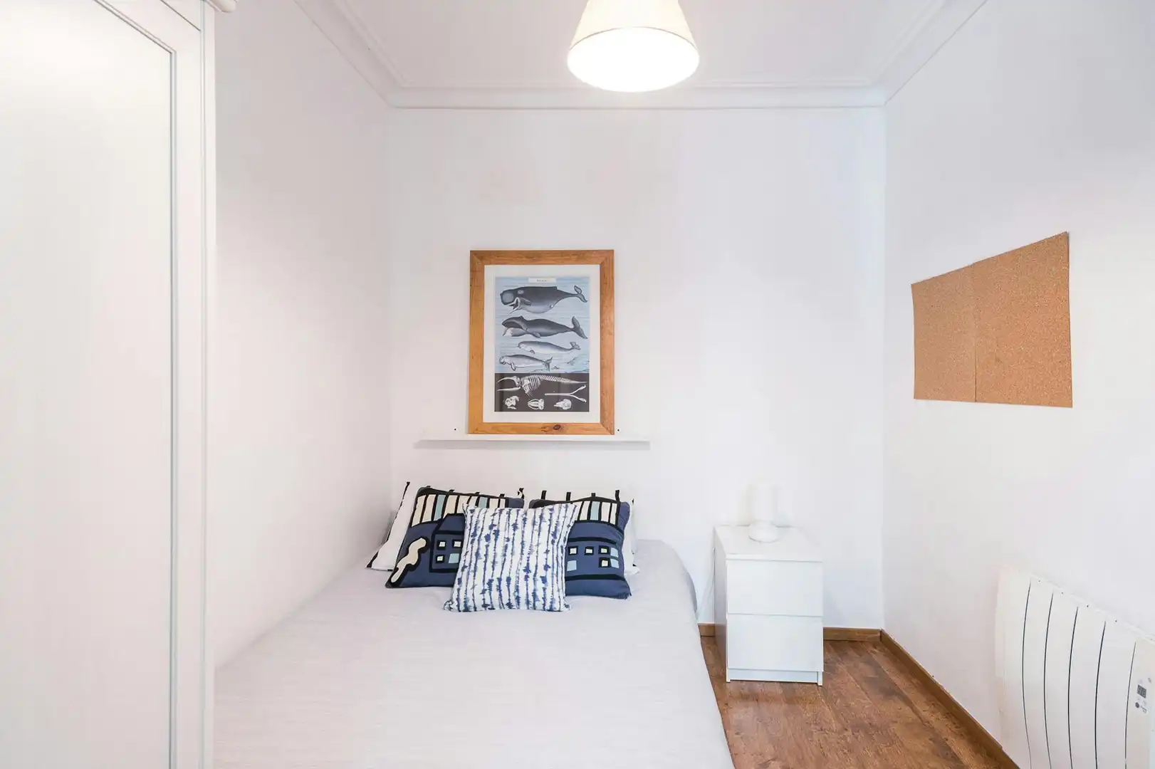 Bedroom of Flat for rent in Barcelona  with Heating, Furnished and Washing machine