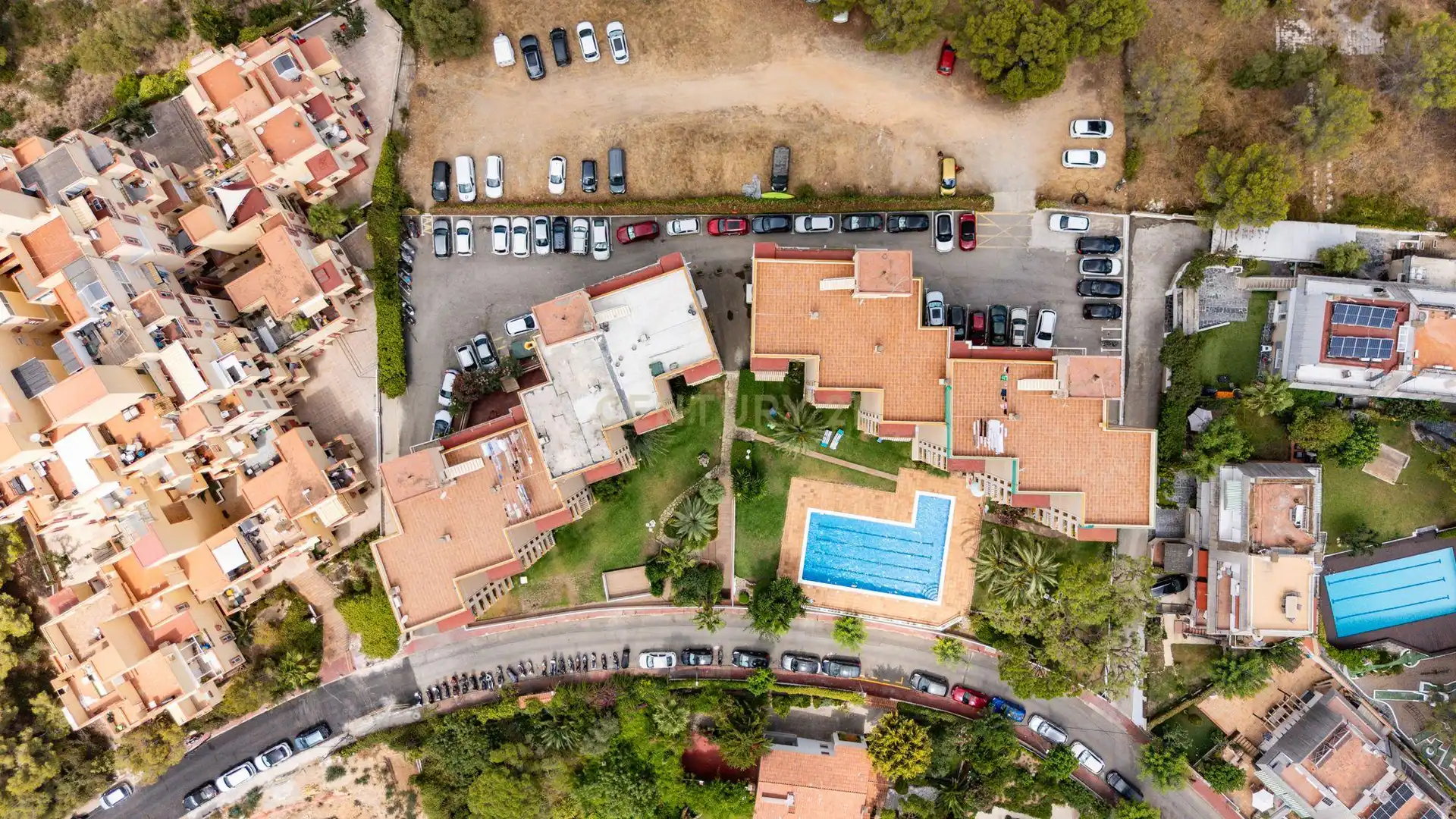 Aparcament de Apartament en venda en Sant Pere de Ribes amb Aire condicionat, Jardí privat i Balcó