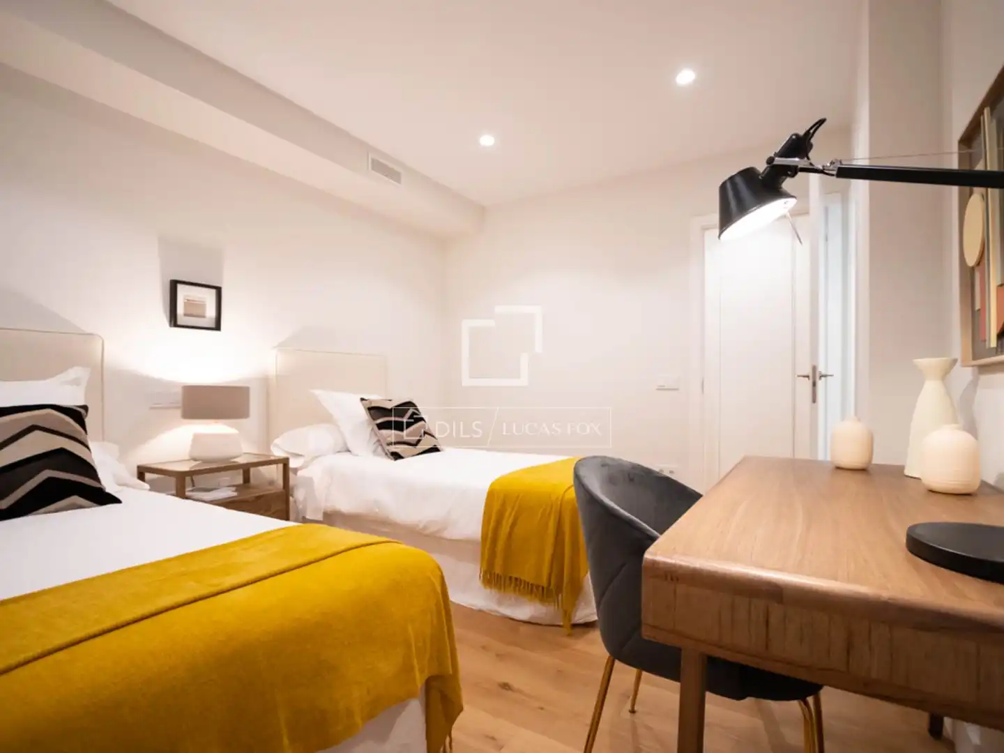 Habitación de Piso de alquiler en Sant Miquel de Fluvià con Aire acondicionado y Amueblado