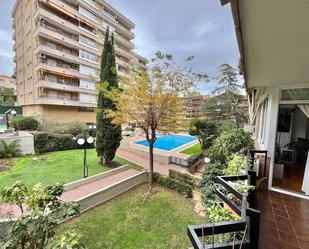 Exterior view of Flat for sale in  Barcelona Capital  with Heating, Parquet flooring and Terrace