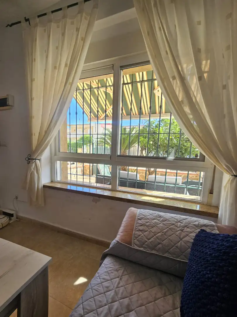 Dormitori de Casa o xalet de lloguer en Cartagena amb Jardí privat, Moblat i Forn