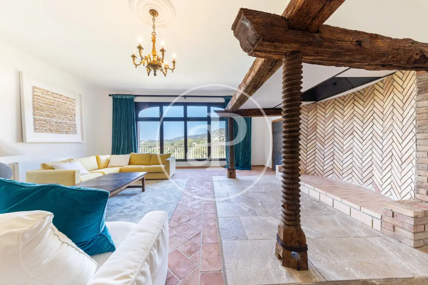 Sala d'estar de Casa o xalet de lloguer en  Palma de Mallorca amb Aire condicionat, Calefacció i Jardí privat