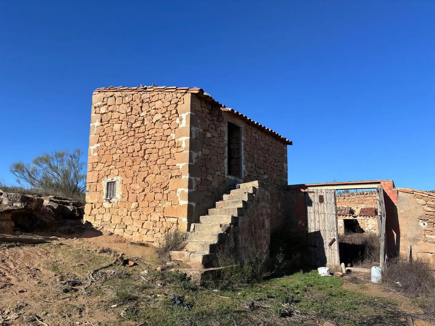 Vista exterior de Finca rústica en venta en Caspe