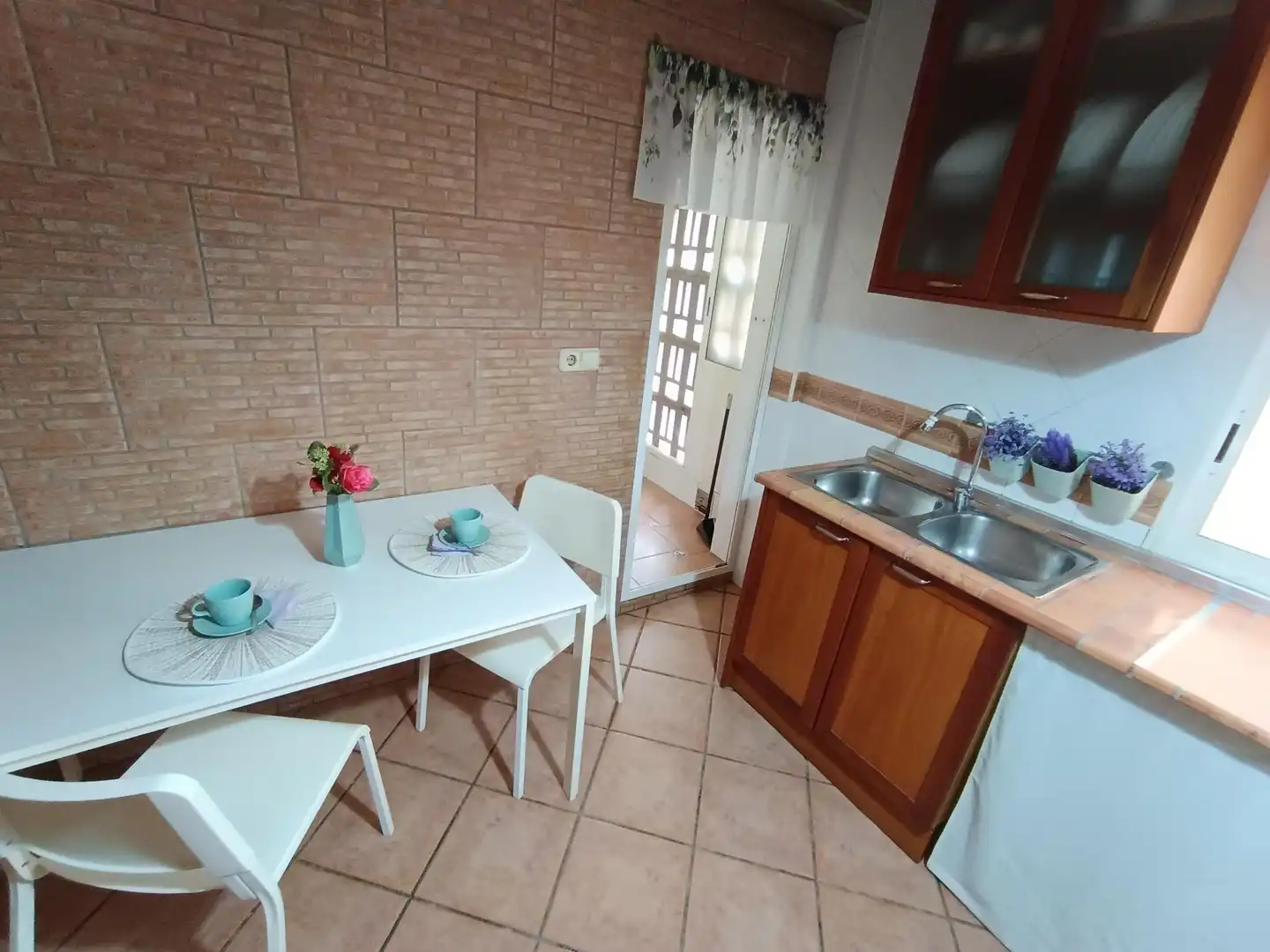 Cocina de Piso en venta en Murcia con Aire acondicionado, Parquet y Amueblado