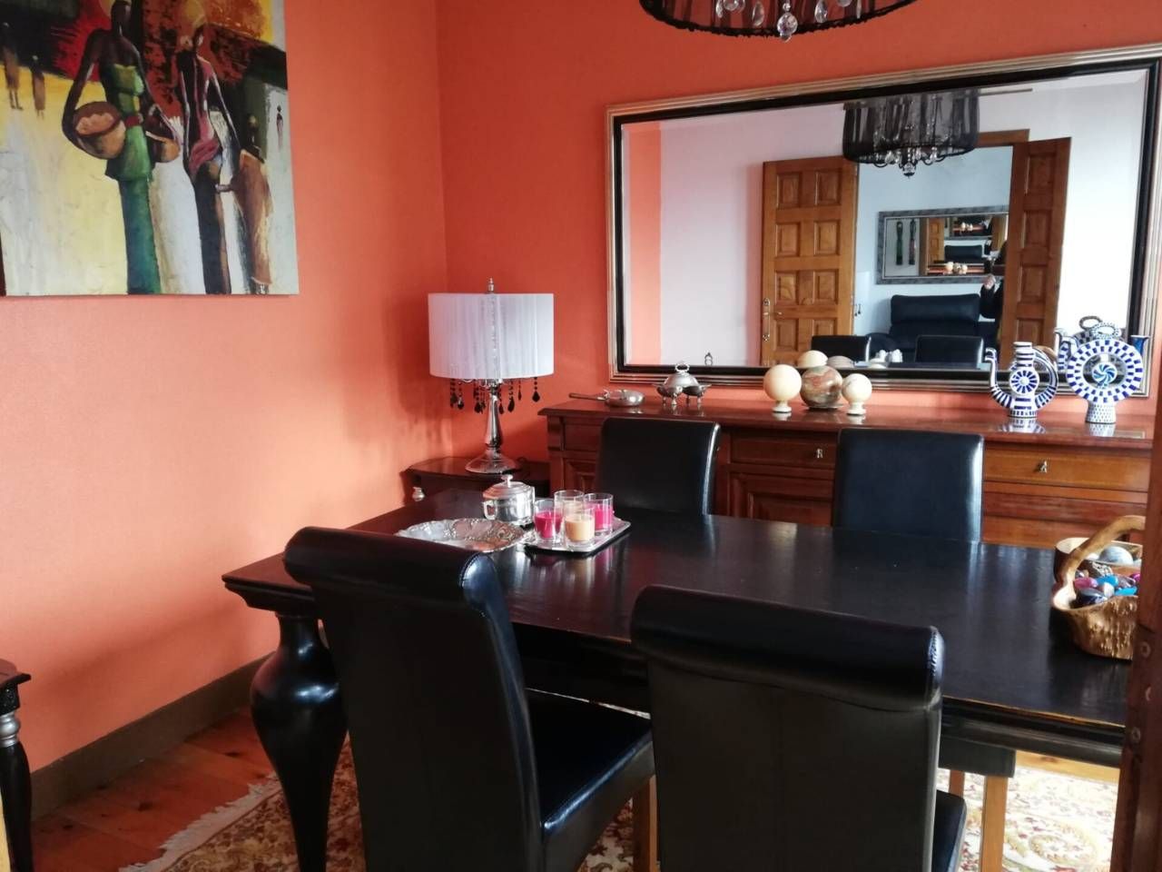 Comedor de Piso de alquiler en Vilagarcía de Arousa con Calefacción, Parquet y Amueblado