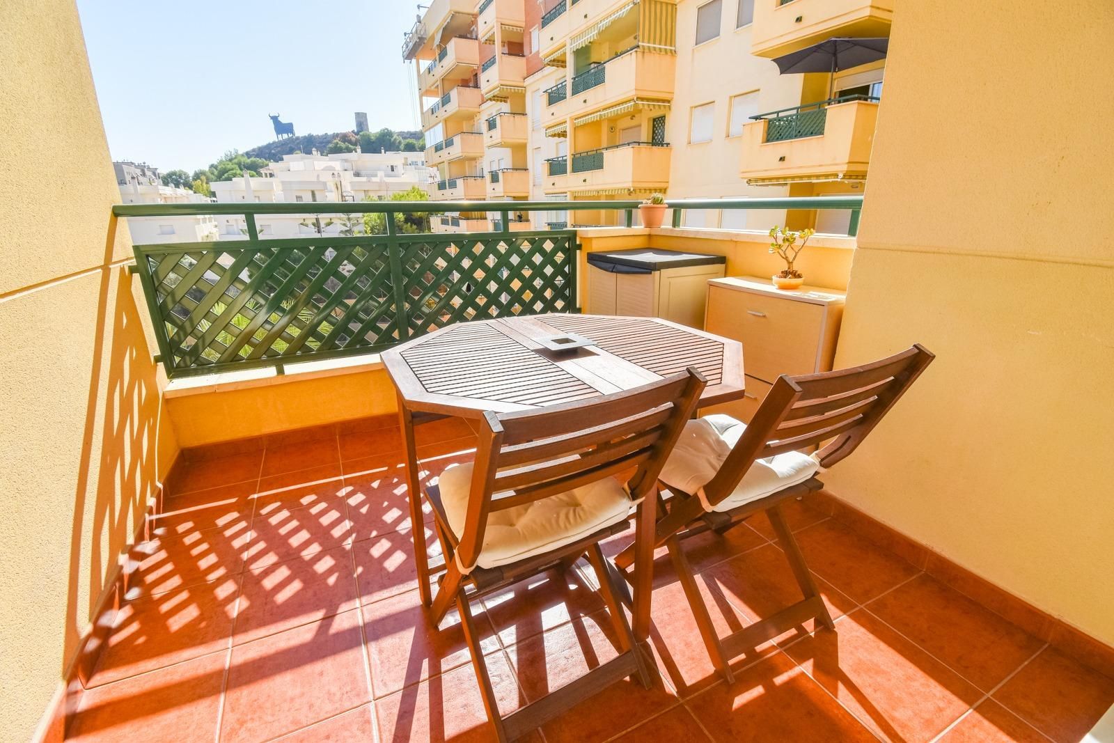 Terrace of Apartment to rent in Fuengirola  with Air Conditioner, Terrace and Community pool