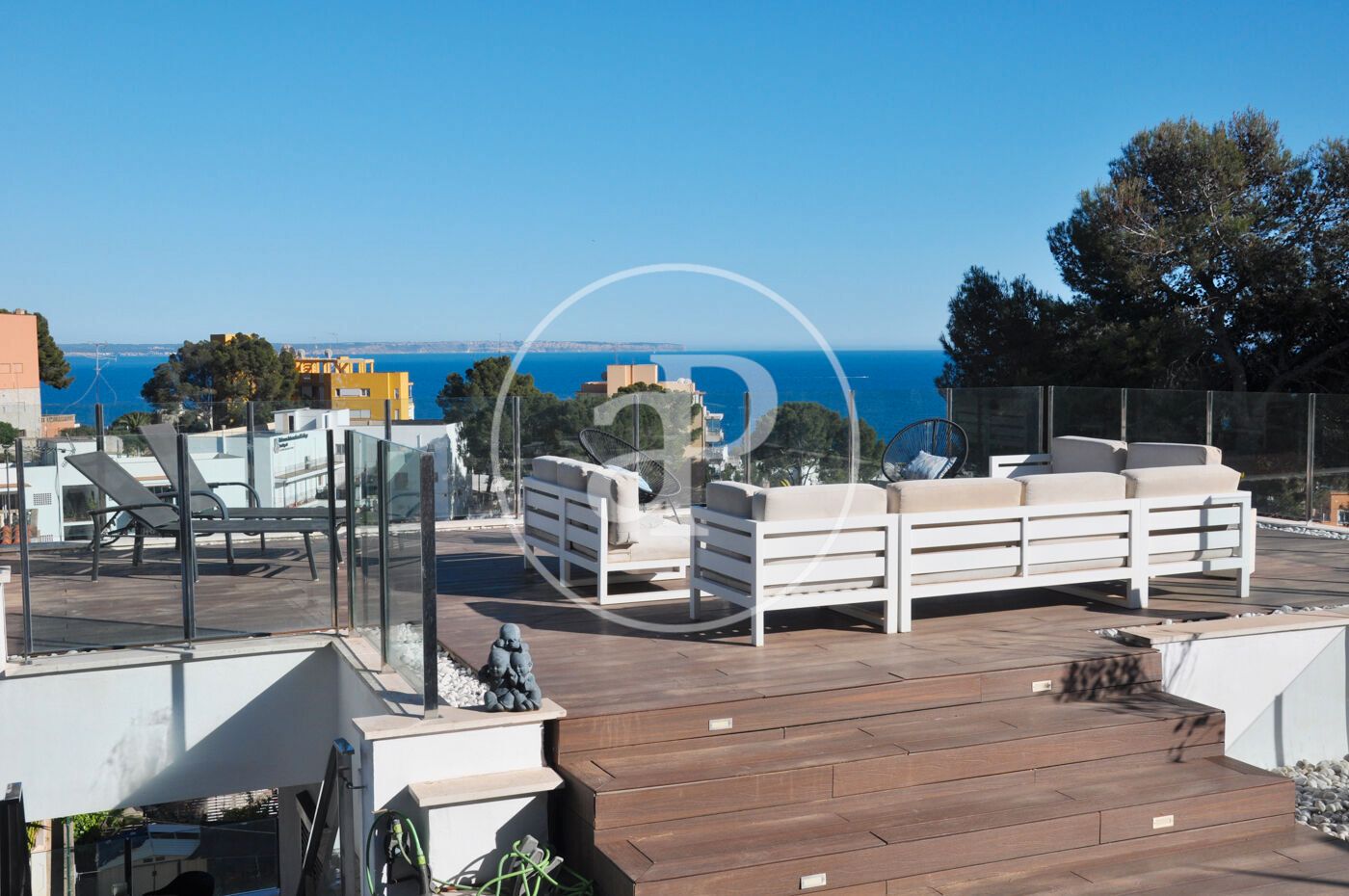 Terrace of Houses for rent in  Palma de Mallorca  with Air Conditioner, Heating and Private garden