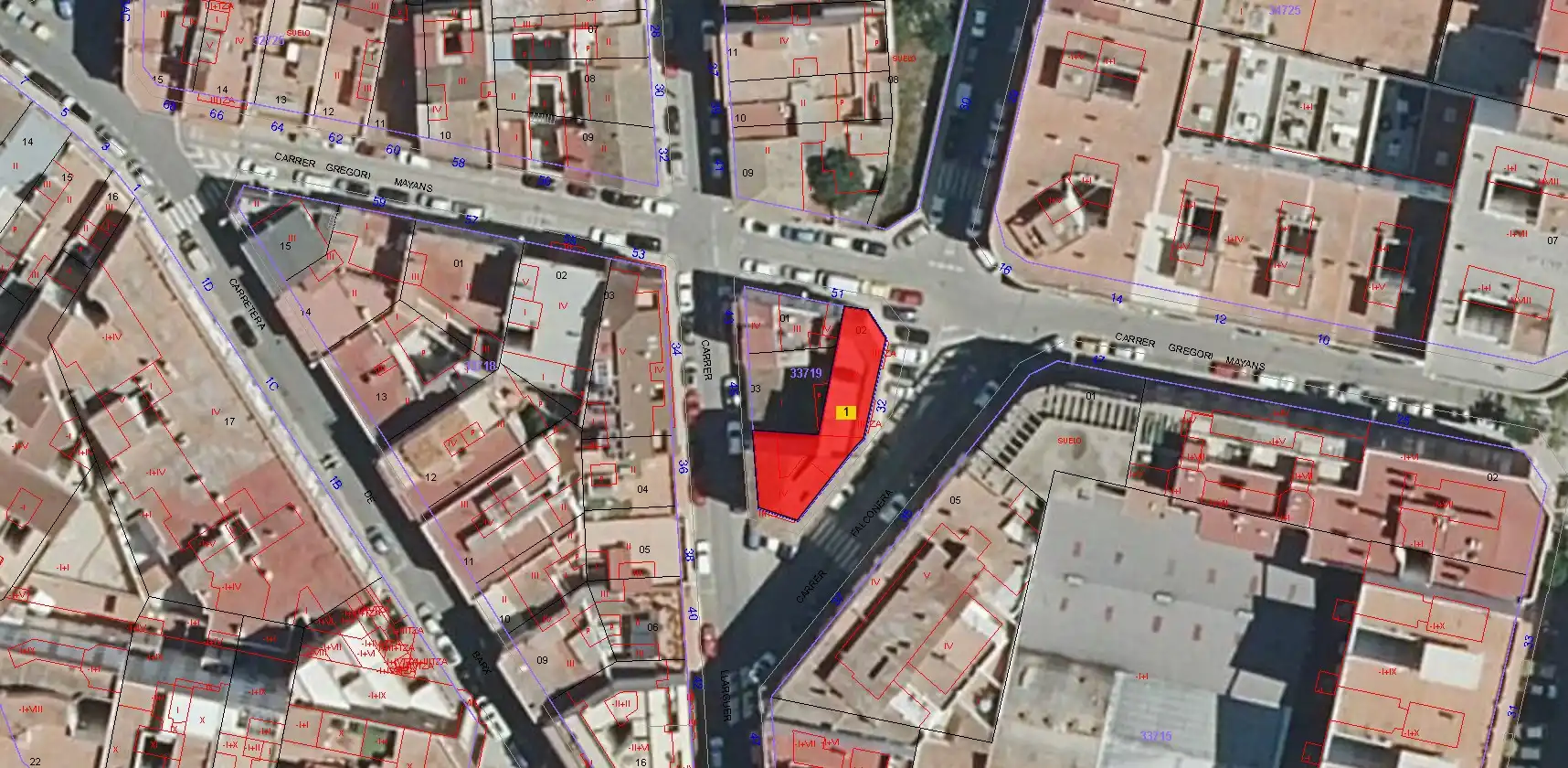 Vista exterior de Edifici en venda en Gandia