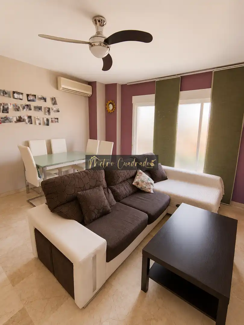 Living room of Flat for sale in Mérida  with Air Conditioner and Terrace