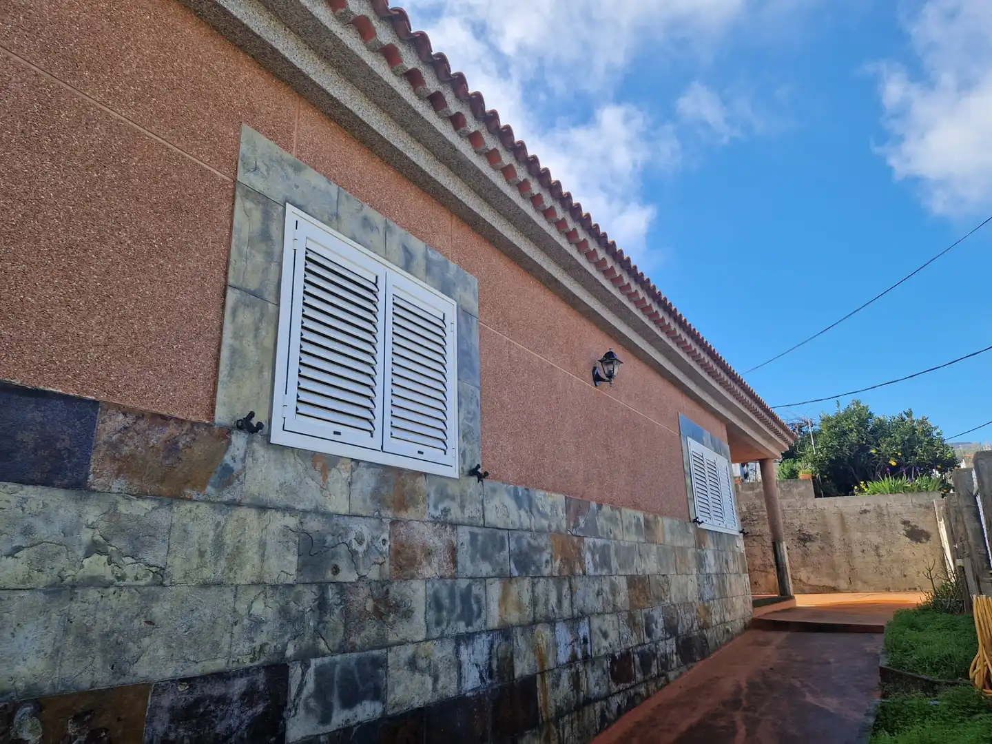Vista exterior de Casa o chalet en venta en Vega de San Mateo con Jardín privado, Terraza y Internet
