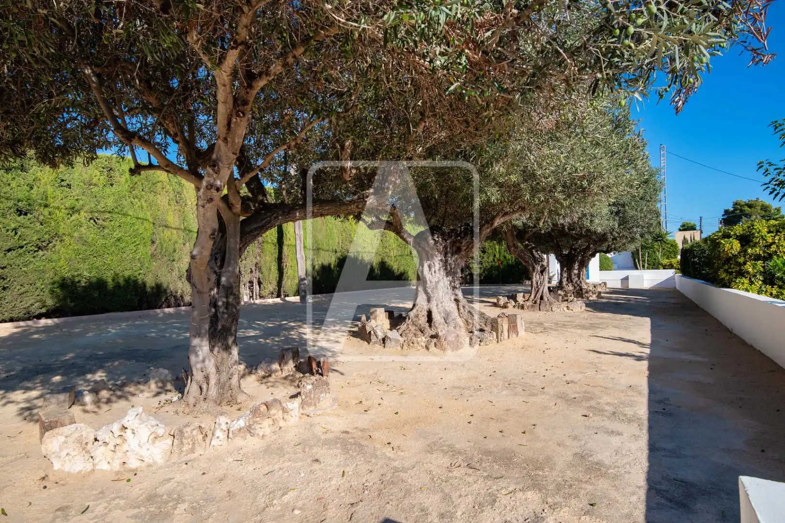 Jardí de Finca rústica en venda en Teulada amb Aire condicionat, Calefacció i Jardí privat