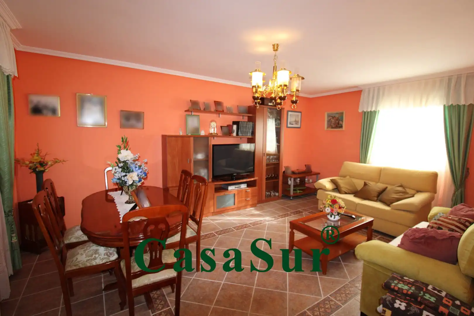 Sala de estar de Casa o chalet en venta en Traspinedo con Calefacción, Jardín privado y Terraza