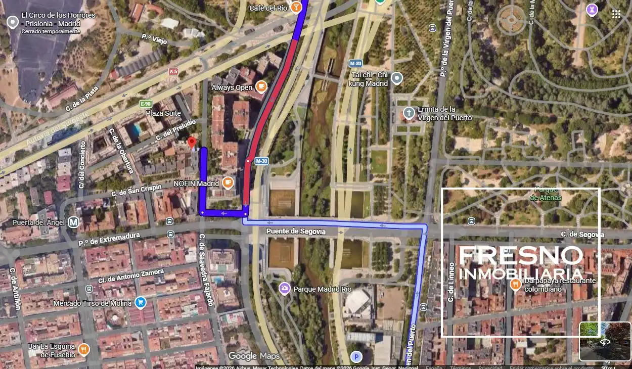 Exterior view of Flat for sale in Madrid  with Heating, Storage room and Community pool