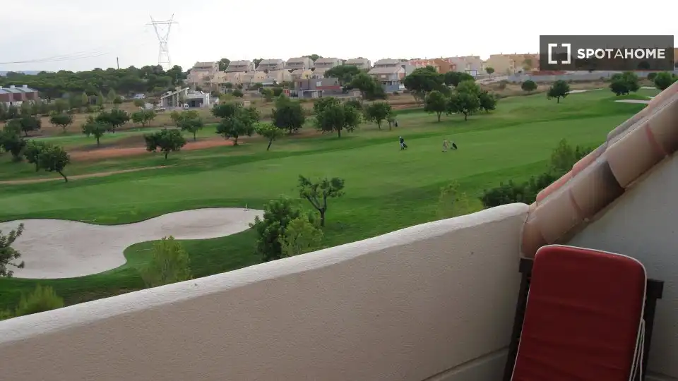 Terraza de Piso de alquiler en Bétera con Aire acondicionado, Calefacción y Amueblado