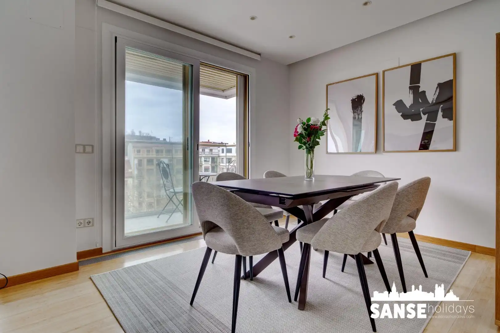 Comedor de Piso de alquiler en Donostia - San Sebastián 