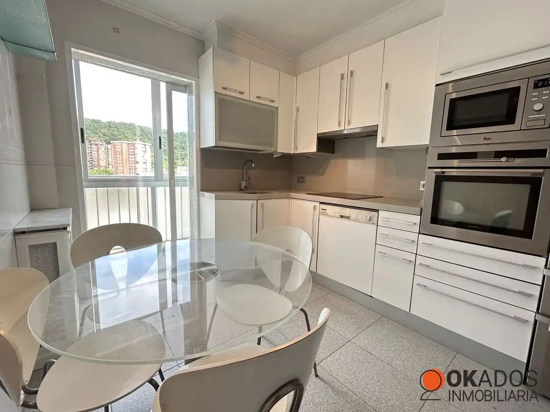 Küche von Wohnung zum Verkauf in Donostia - San Sebastián  mit Heizung und Balkon
