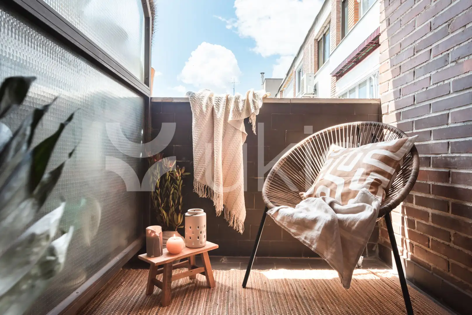 Terrassa de Apartament de lloguer en Madrid amb Aire condicionat, Calefacció i Forn