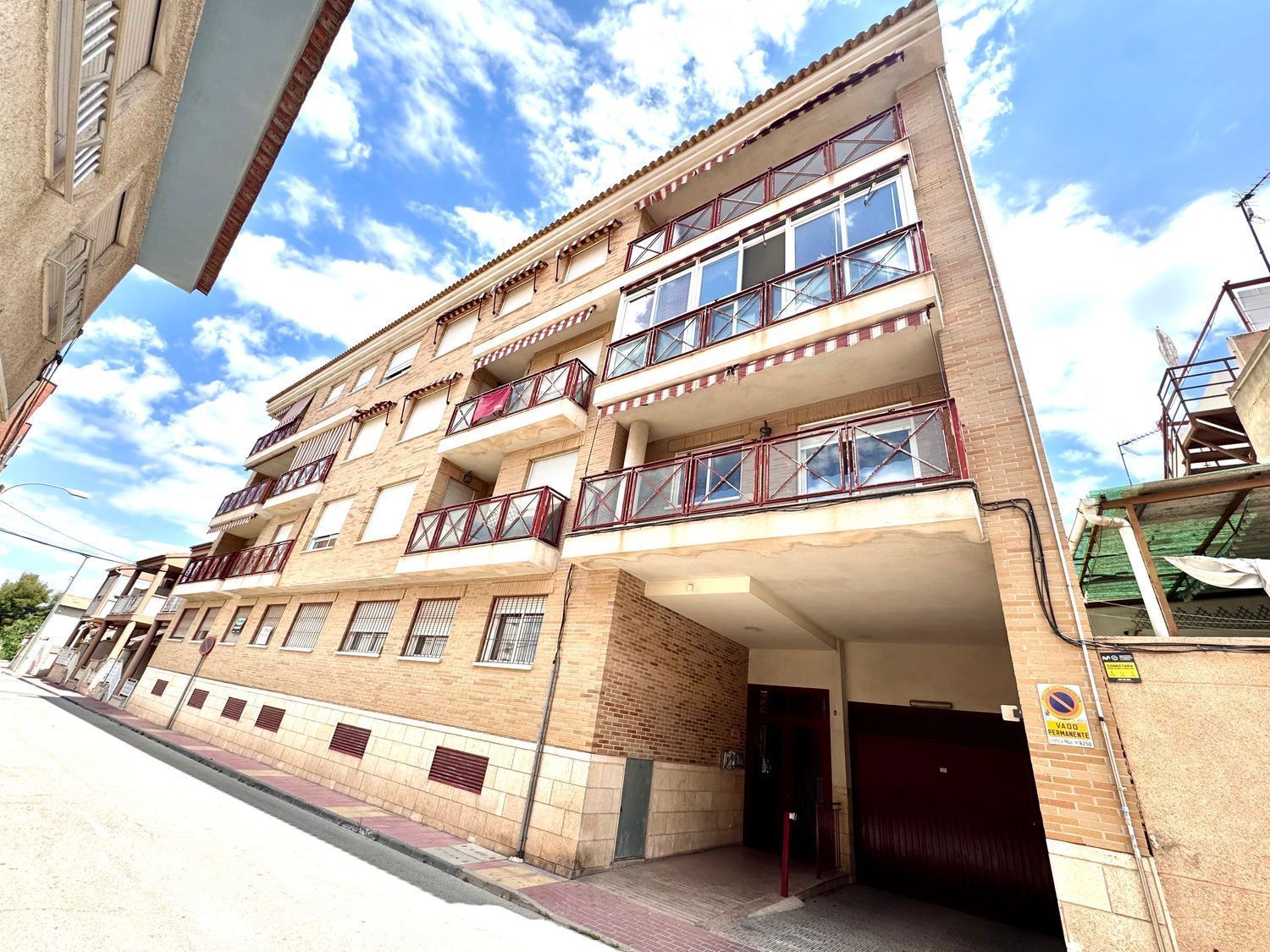 Exterior view of Flat for sale in  Murcia Capital  with Air Conditioner, Terrace and Storage room