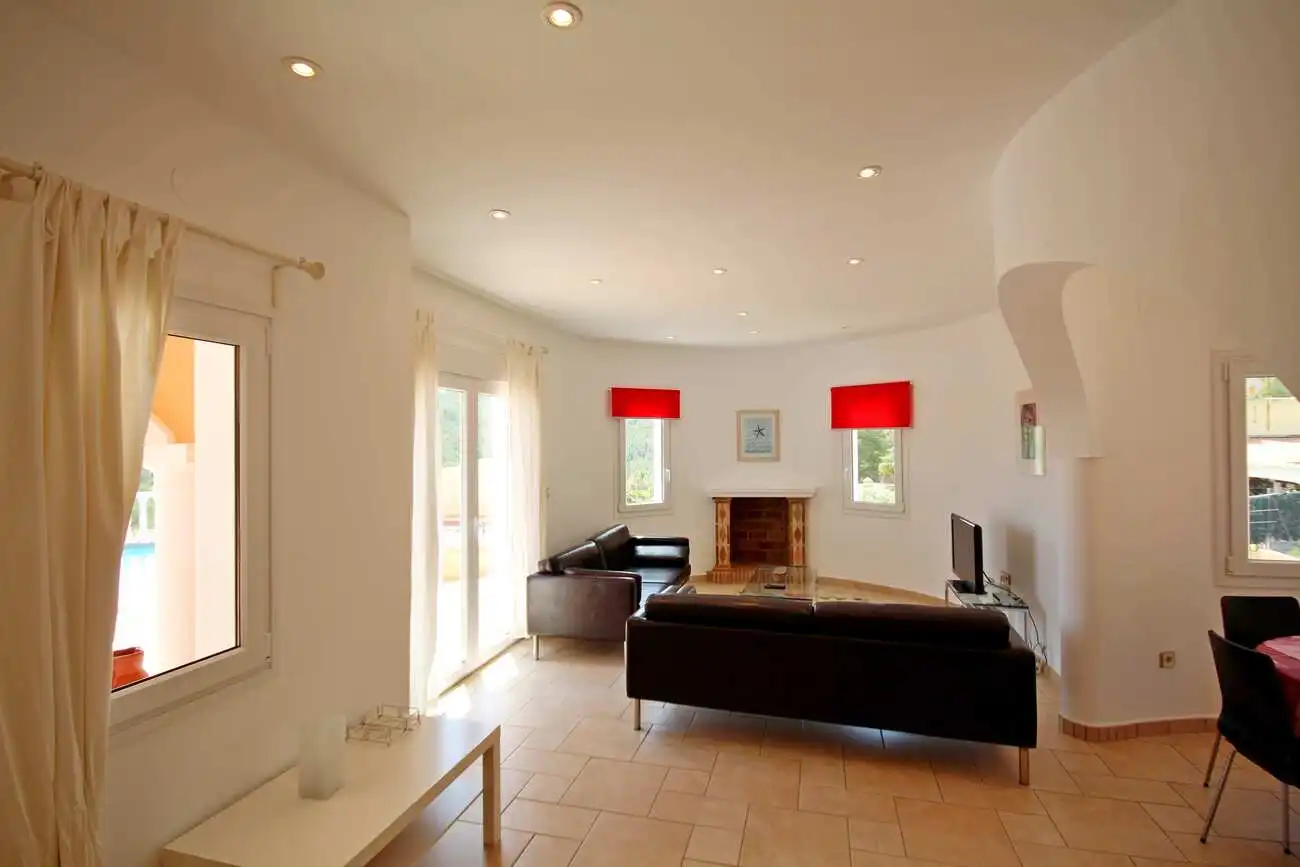 Living room of Houses for sale in Jávea / Xàbia  with Swimming Pool
