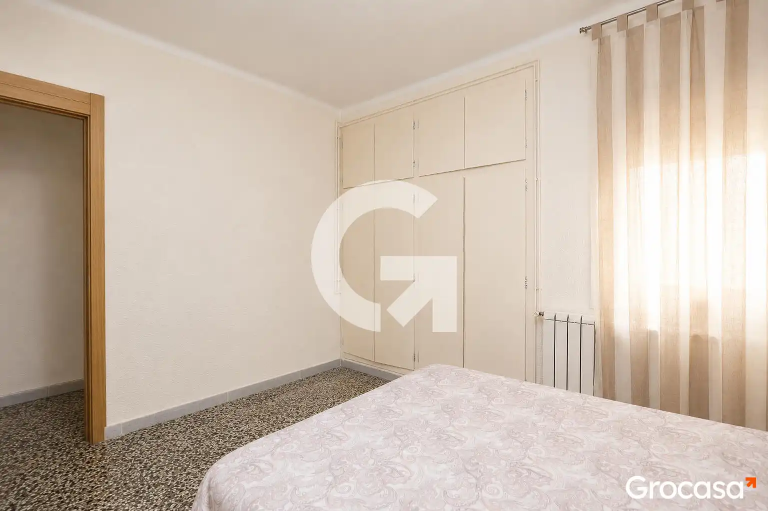 Bedroom of Flat for sale in Terrassa  with Air Conditioner, Heating and Storage room