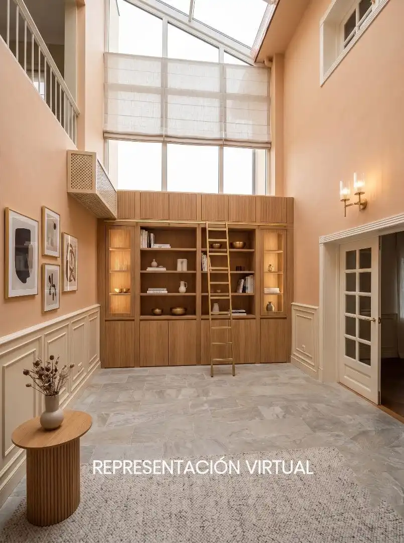 Living room of Detached homes for sale in Galapagar  with Air Conditioner, Heating and Private garden
