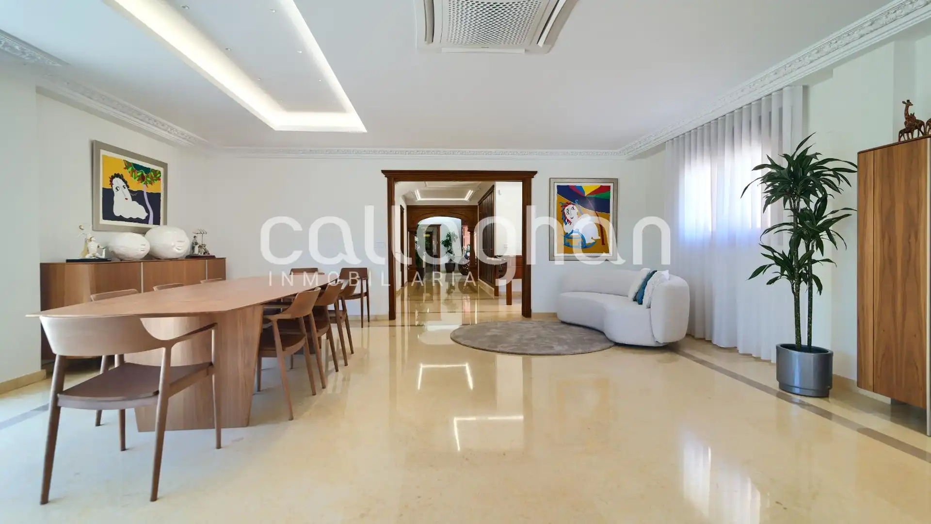 Sala d'estar de Casa o xalet en venda en Burriana / Borriana amb Aire condicionat, Calefacció i Jardí privat